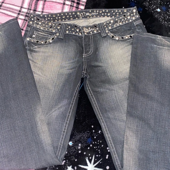 Studded Miss Me Jeans - Picture 1 of 5